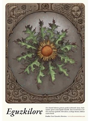 Eguzkilore Poster